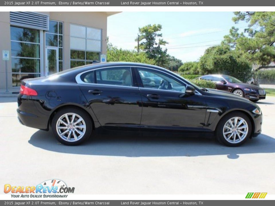 2015 Jaguar XF 2.0T Premium Ebony / Barley/Warm Charcoal Photo #11