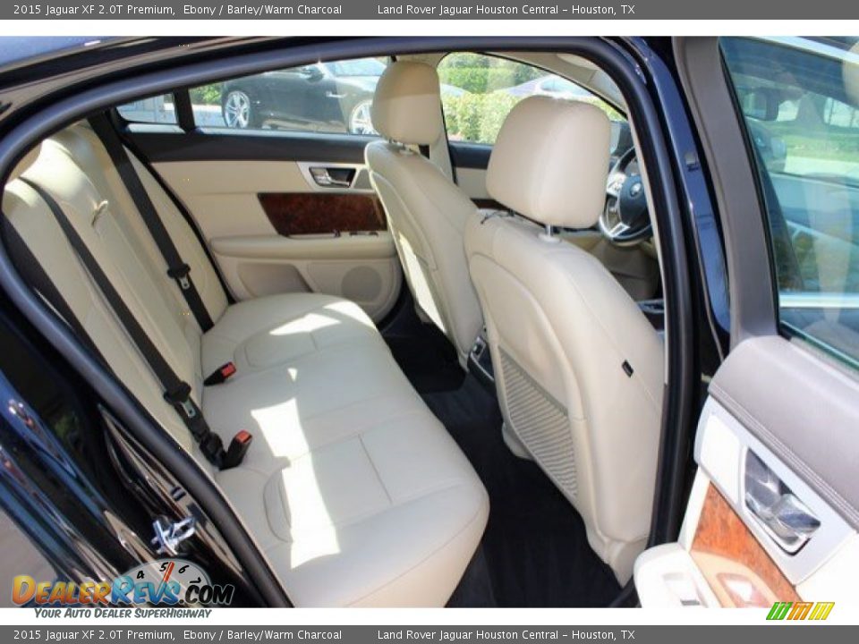 2015 Jaguar XF 2.0T Premium Ebony / Barley/Warm Charcoal Photo #12