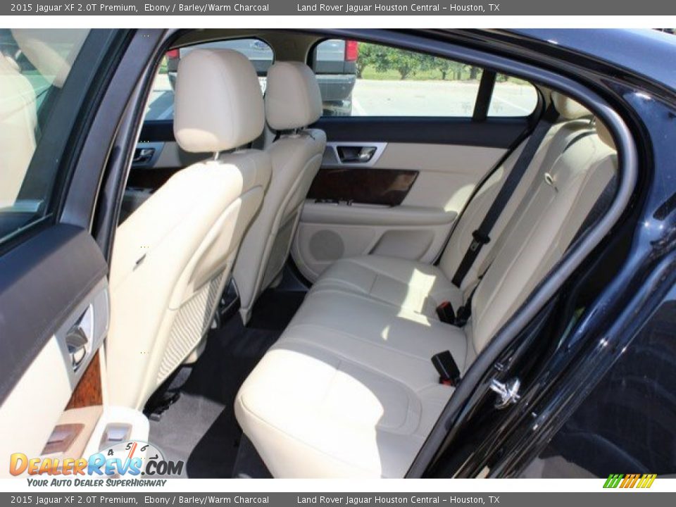 2015 Jaguar XF 2.0T Premium Ebony / Barley/Warm Charcoal Photo #14