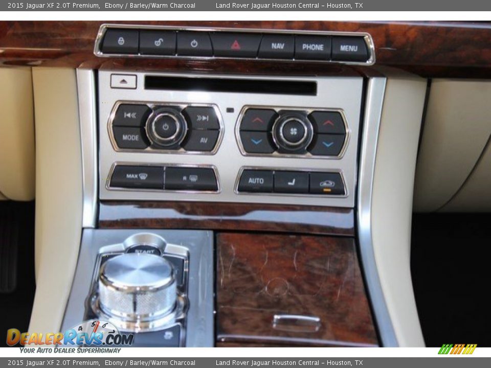 2015 Jaguar XF 2.0T Premium Ebony / Barley/Warm Charcoal Photo #16
