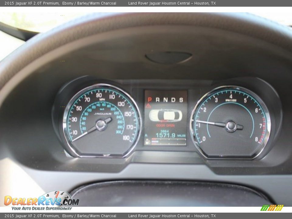 2015 Jaguar XF 2.0T Premium Ebony / Barley/Warm Charcoal Photo #20