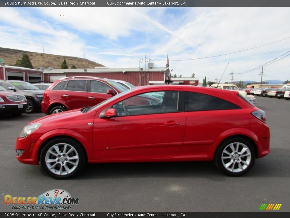 Salsa Red 2008 Saturn Astra XR Coupe Photo #4