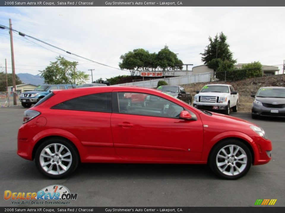 2008 Saturn Astra XR Coupe Salsa Red / Charcoal Photo #8