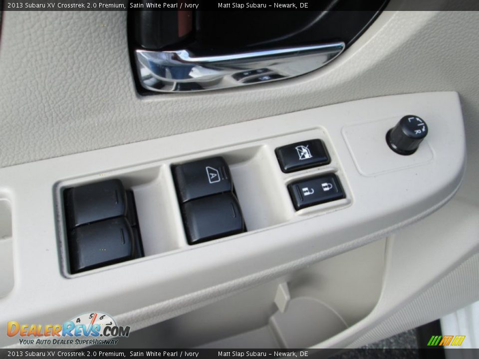 2013 Subaru XV Crosstrek 2.0 Premium Satin White Pearl / Ivory Photo #14