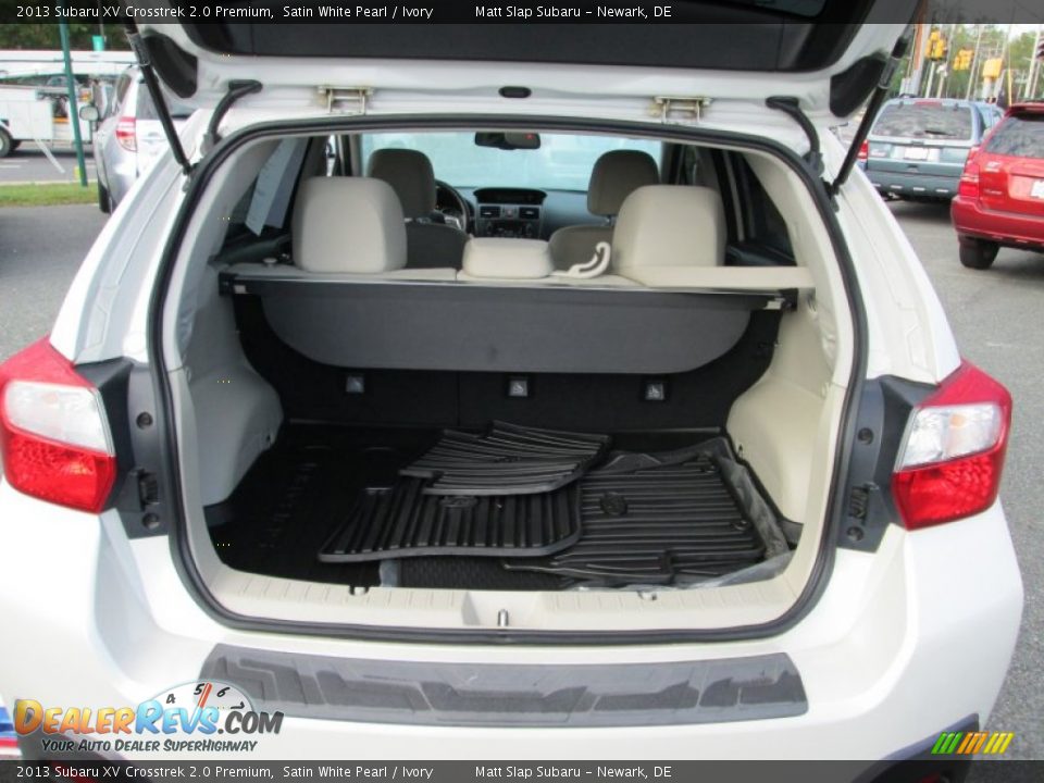 2013 Subaru XV Crosstrek 2.0 Premium Satin White Pearl / Ivory Photo #19