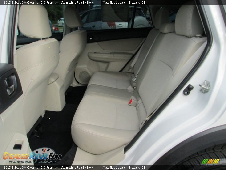 2013 Subaru XV Crosstrek 2.0 Premium Satin White Pearl / Ivory Photo #20