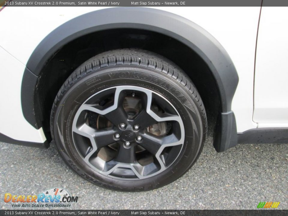 2013 Subaru XV Crosstrek 2.0 Premium Satin White Pearl / Ivory Photo #21