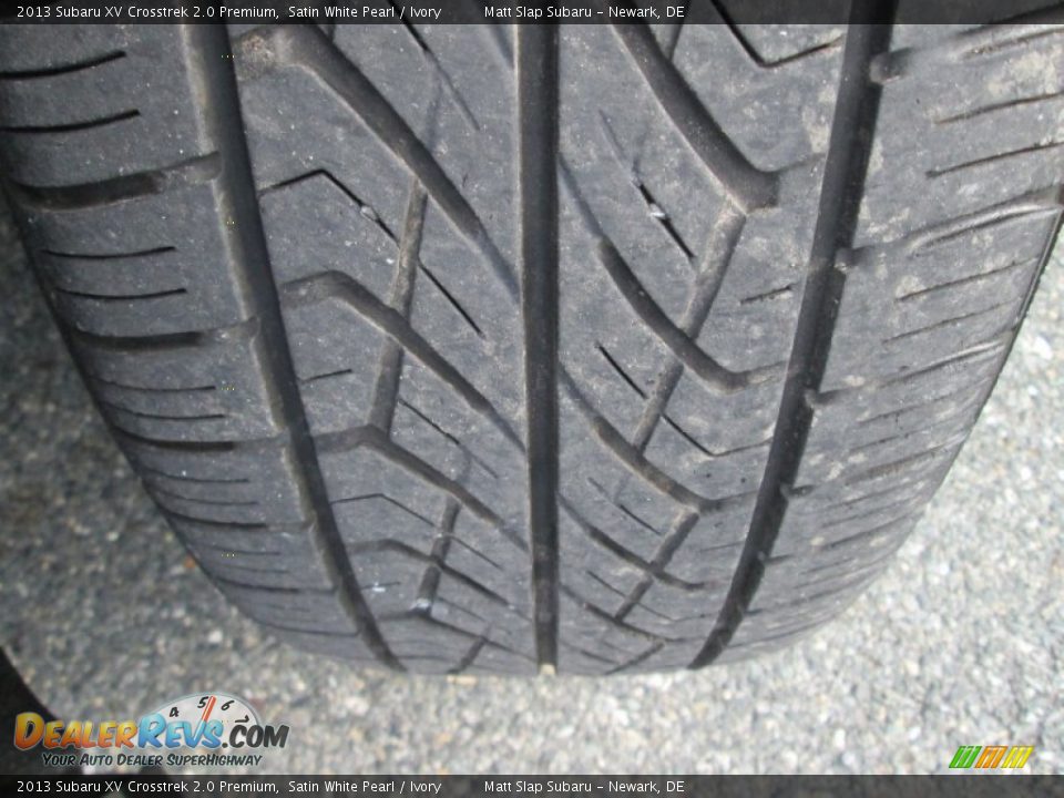 2013 Subaru XV Crosstrek 2.0 Premium Satin White Pearl / Ivory Photo #22