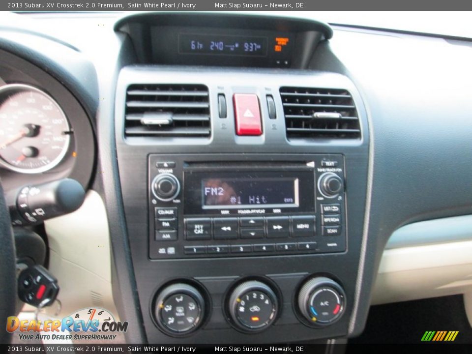 2013 Subaru XV Crosstrek 2.0 Premium Satin White Pearl / Ivory Photo #24