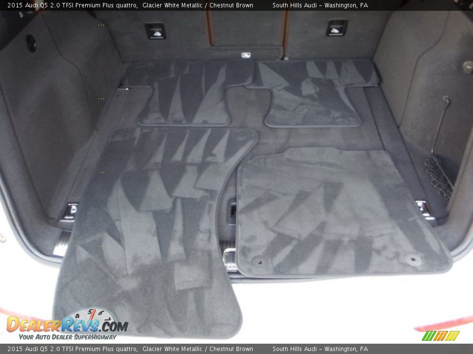 2015 Audi Q5 2.0 TFSI Premium Plus quattro Glacier White Metallic / Chestnut Brown Photo #34