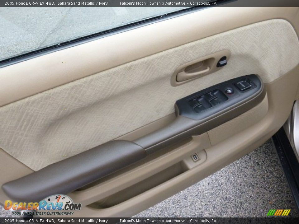 2005 Honda CR-V EX 4WD Sahara Sand Metallic / Ivory Photo #19