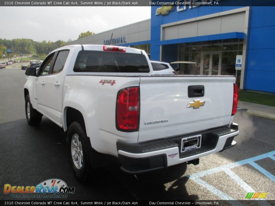 2016 Chevrolet Colorado WT Crew Cab 4x4 Summit White / Jet Black/Dark Ash Photo #4