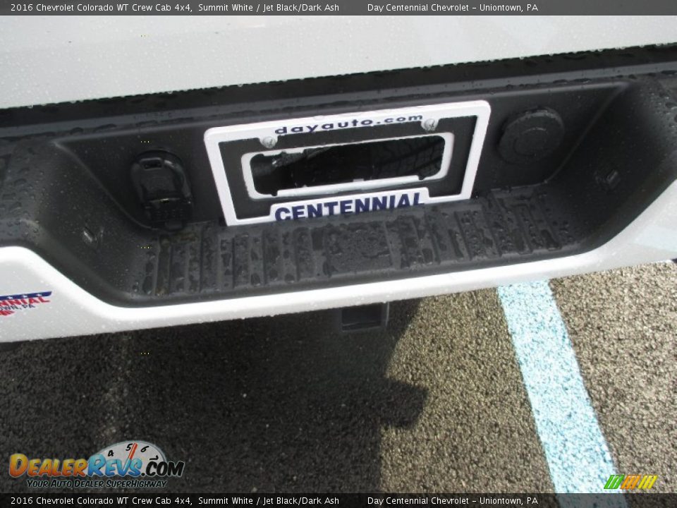 2016 Chevrolet Colorado WT Crew Cab 4x4 Summit White / Jet Black/Dark Ash Photo #6