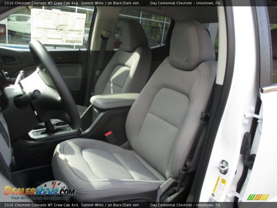 2016 Chevrolet Colorado WT Crew Cab 4x4 Summit White / Jet Black/Dark Ash Photo #13