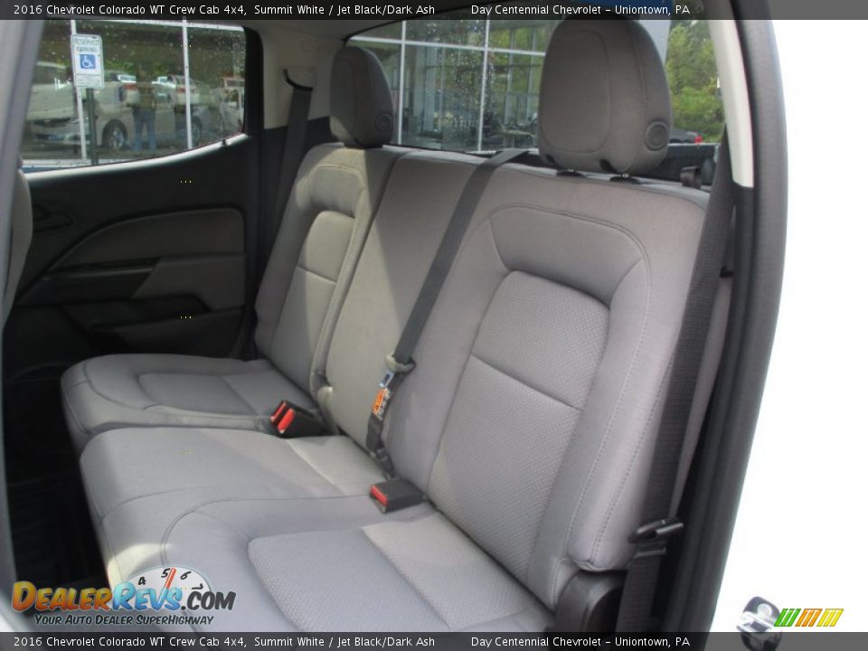 2016 Chevrolet Colorado WT Crew Cab 4x4 Summit White / Jet Black/Dark Ash Photo #14