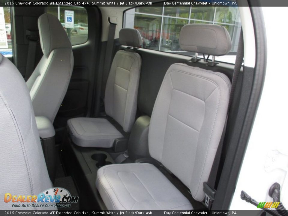 2016 Chevrolet Colorado WT Extended Cab 4x4 Summit White / Jet Black/Dark Ash Photo #13