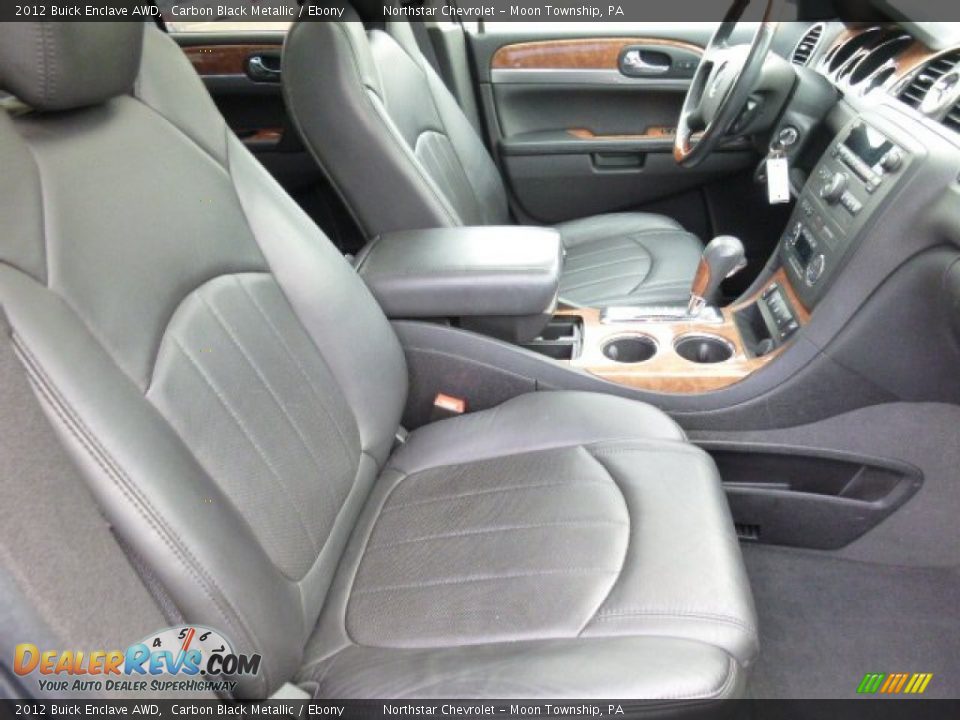 2012 Buick Enclave AWD Carbon Black Metallic / Ebony Photo #10