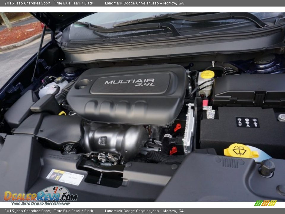 2016 Jeep Cherokee Sport True Blue Pearl / Black Photo #8