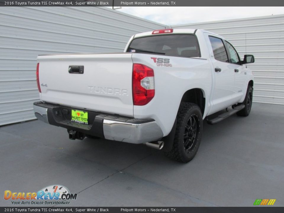 2016 Toyota Tundra TSS CrewMax 4x4 Super White / Black Photo #4
