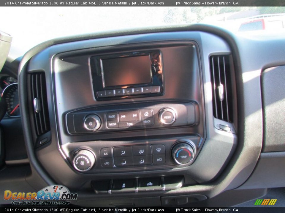 2014 Chevrolet Silverado 1500 WT Regular Cab 4x4 Silver Ice Metallic / Jet Black/Dark Ash Photo #25