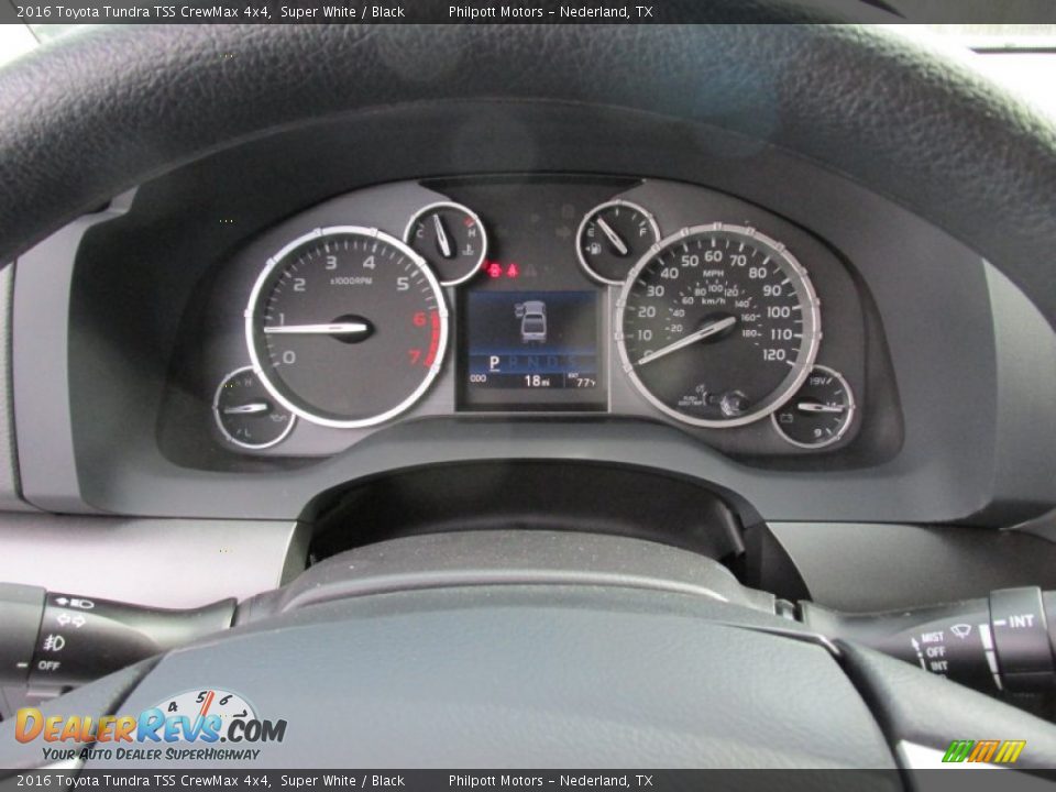 2016 Toyota Tundra TSS CrewMax 4x4 Super White / Black Photo #34