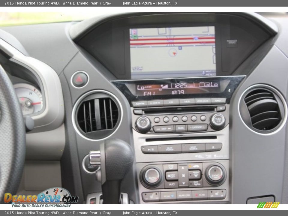 2015 Honda Pilot Touring 4WD White Diamond Pearl / Gray Photo #32