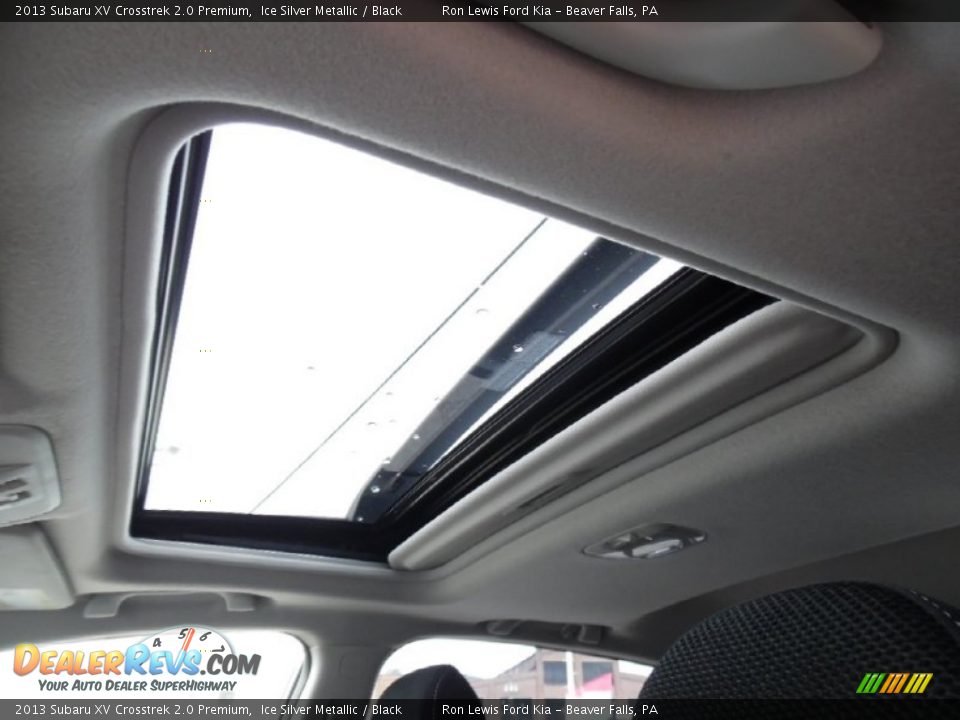 2013 Subaru XV Crosstrek 2.0 Premium Ice Silver Metallic / Black Photo #16