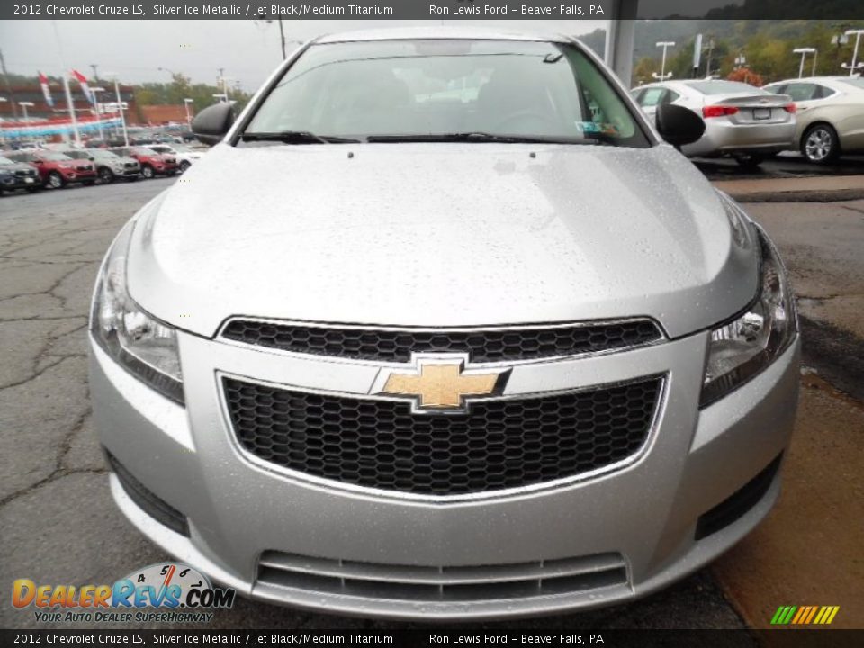 2012 Chevrolet Cruze LS Silver Ice Metallic / Jet Black/Medium Titanium Photo #8