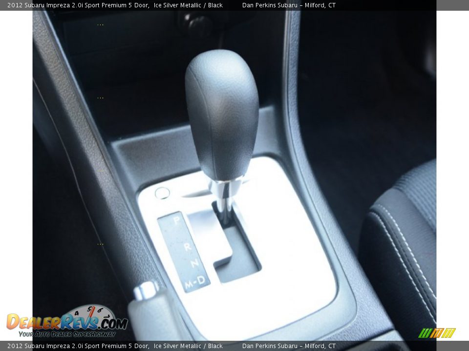 2012 Subaru Impreza 2.0i Sport Premium 5 Door Ice Silver Metallic / Black Photo #11