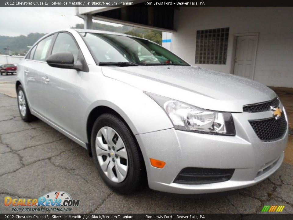 2012 Chevrolet Cruze LS Silver Ice Metallic / Jet Black/Medium Titanium Photo #9