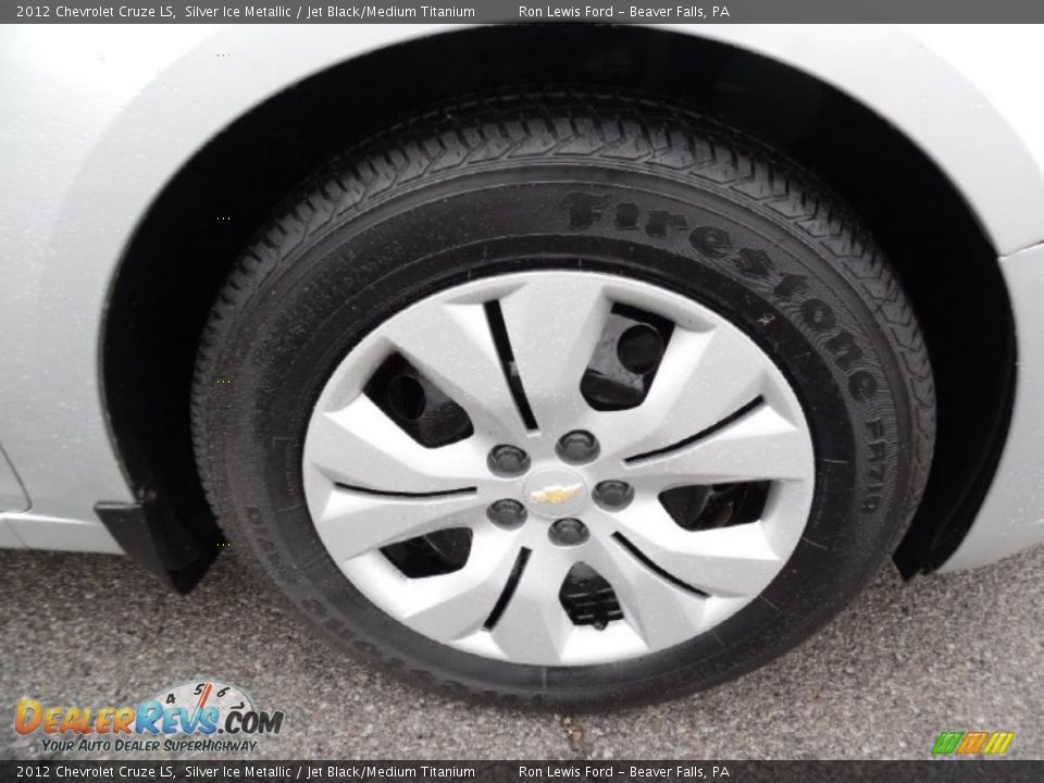 2012 Chevrolet Cruze LS Silver Ice Metallic / Jet Black/Medium Titanium Photo #10