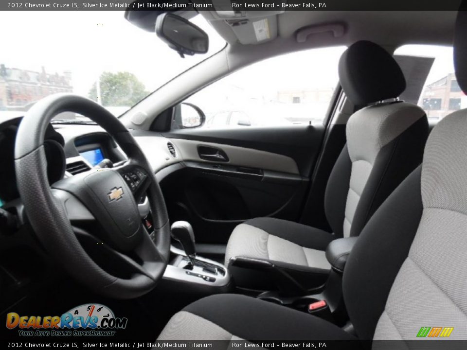 2012 Chevrolet Cruze LS Silver Ice Metallic / Jet Black/Medium Titanium Photo #11