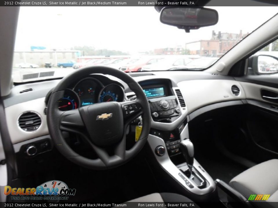 2012 Chevrolet Cruze LS Silver Ice Metallic / Jet Black/Medium Titanium Photo #13