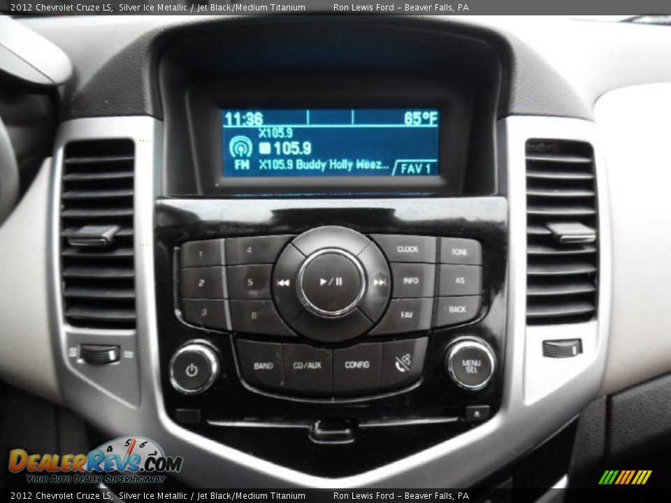 2012 Chevrolet Cruze LS Silver Ice Metallic / Jet Black/Medium Titanium Photo #17