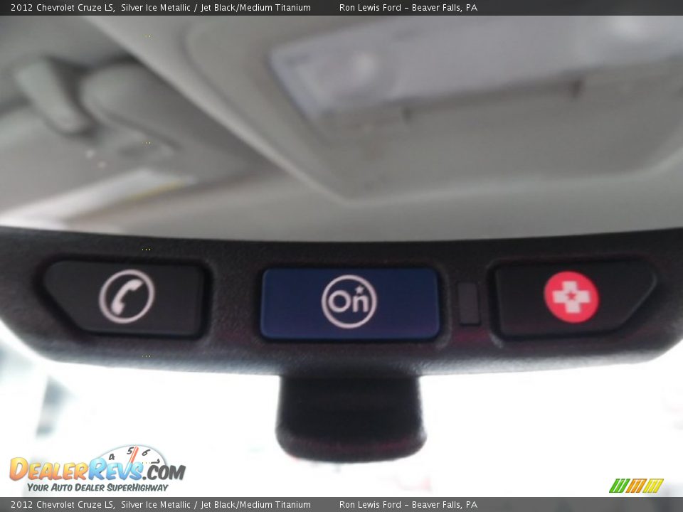 2012 Chevrolet Cruze LS Silver Ice Metallic / Jet Black/Medium Titanium Photo #18