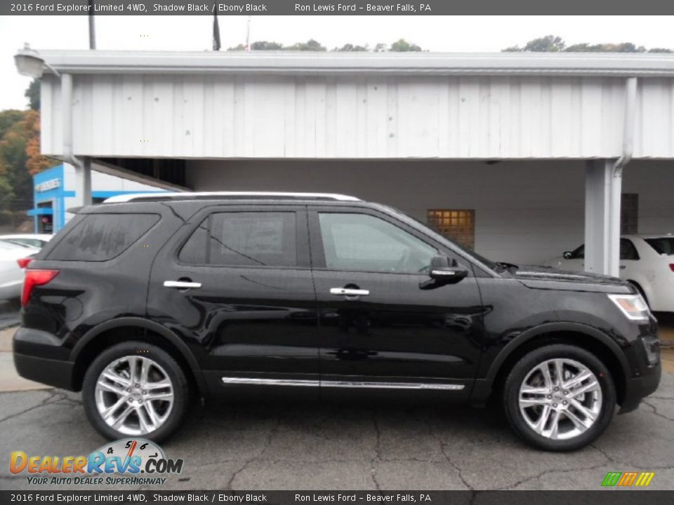Shadow Black 2016 Ford Explorer Limited 4WD Photo #1