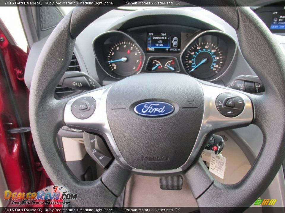2016 Ford Escape SE Steering Wheel Photo #28