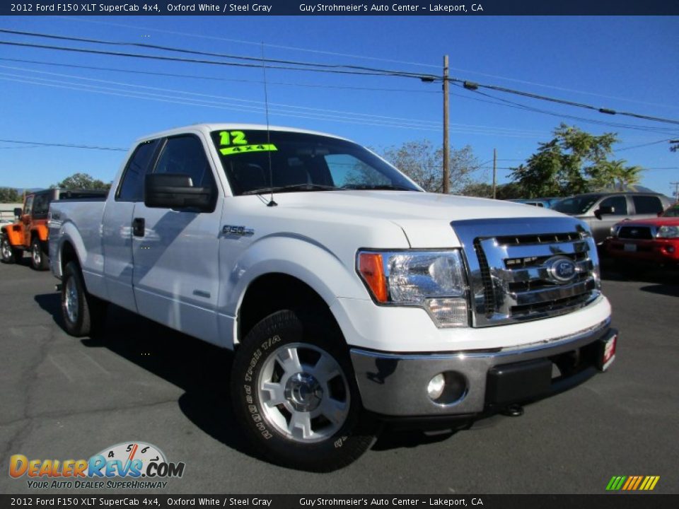 Front 3/4 View of 2012 Ford F150 XLT SuperCab 4x4 Photo #1