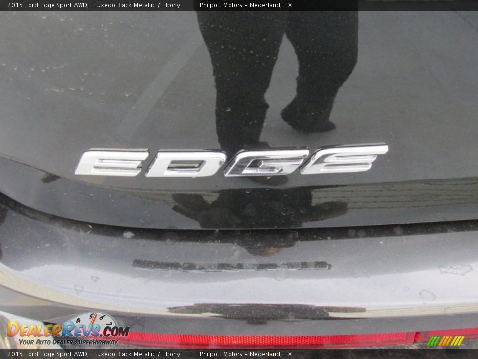 2015 Ford Edge Sport AWD Tuxedo Black Metallic / Ebony Photo #13