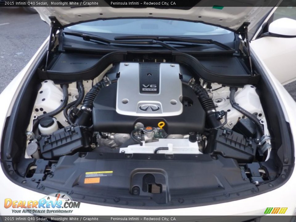 2015 Infiniti Q40 Sedan 3.7 Liter DOHC 24-Valve CVTCS V6 Engine Photo #23