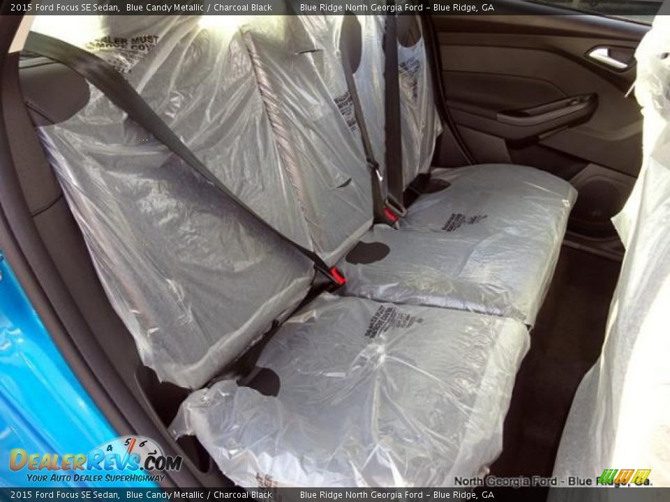 2015 Ford Focus SE Sedan Blue Candy Metallic / Charcoal Black Photo #14