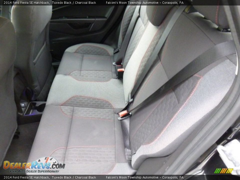 2014 Ford Fiesta SE Hatchback Tuxedo Black / Charcoal Black Photo #16