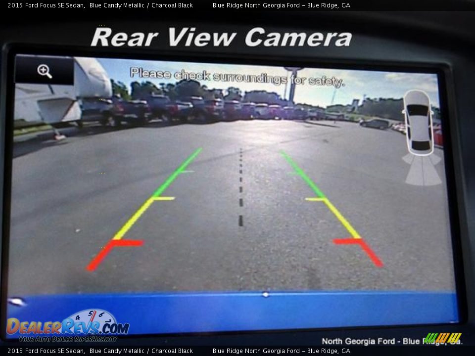 2015 Ford Focus SE Sedan Blue Candy Metallic / Charcoal Black Photo #21