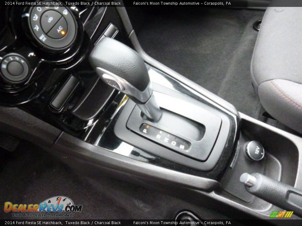 2014 Ford Fiesta SE Hatchback Tuxedo Black / Charcoal Black Photo #21