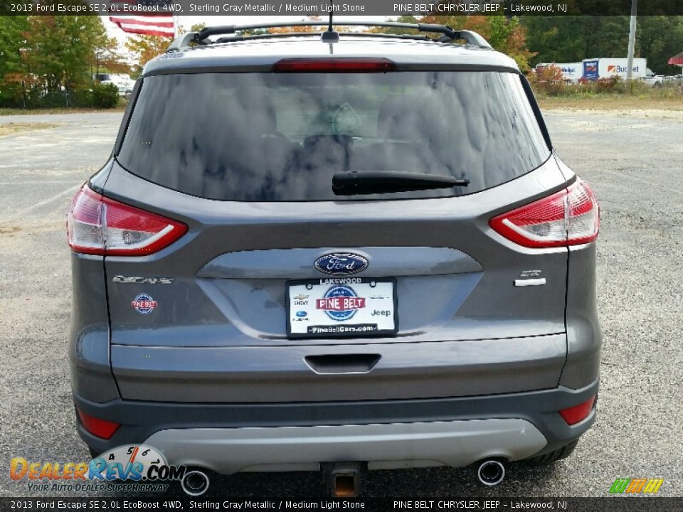 2013 Ford Escape SE 2.0L EcoBoost 4WD Sterling Gray Metallic / Medium Light Stone Photo #8