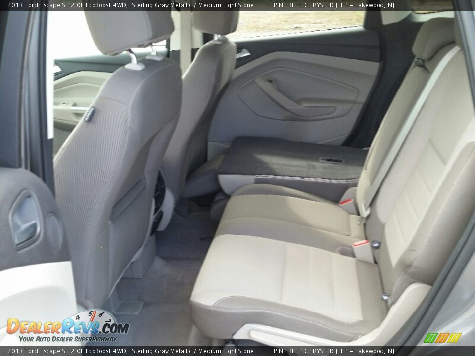 2013 Ford Escape SE 2.0L EcoBoost 4WD Sterling Gray Metallic / Medium Light Stone Photo #13