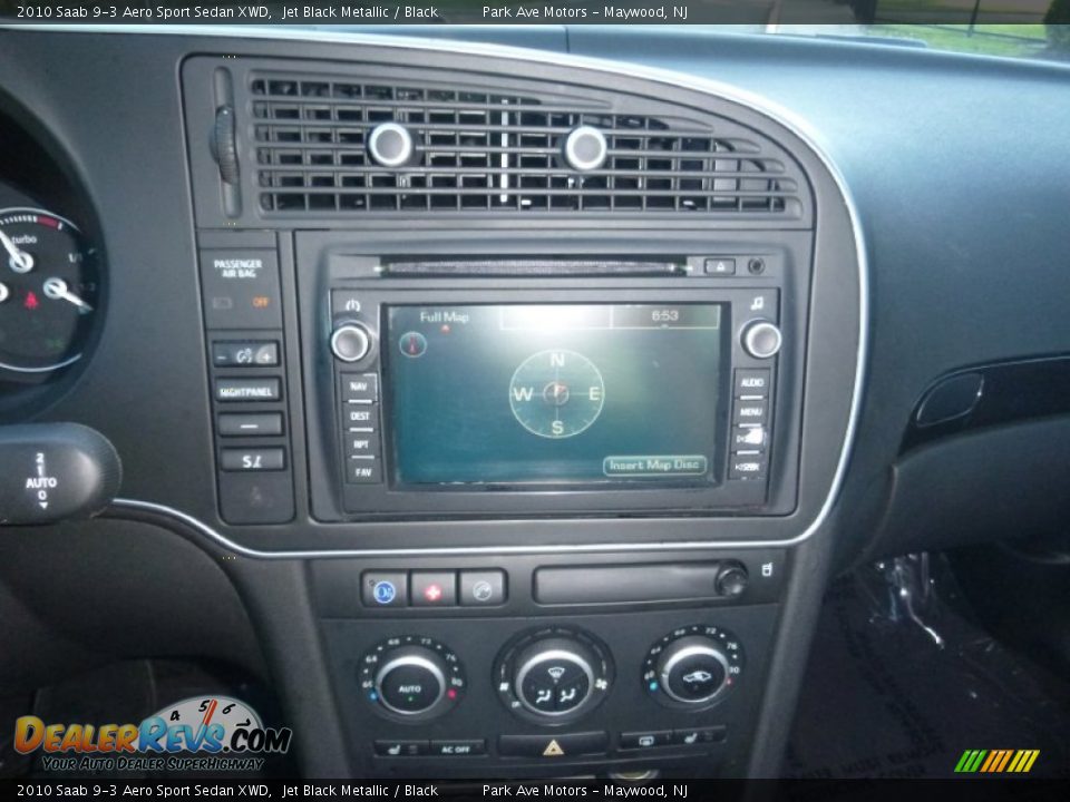 Controls of 2010 Saab 9-3 Aero Sport Sedan XWD Photo #28