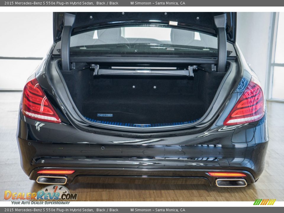 2015 Mercedes-Benz S 550e Plug-In Hybrid Sedan Trunk Photo #5