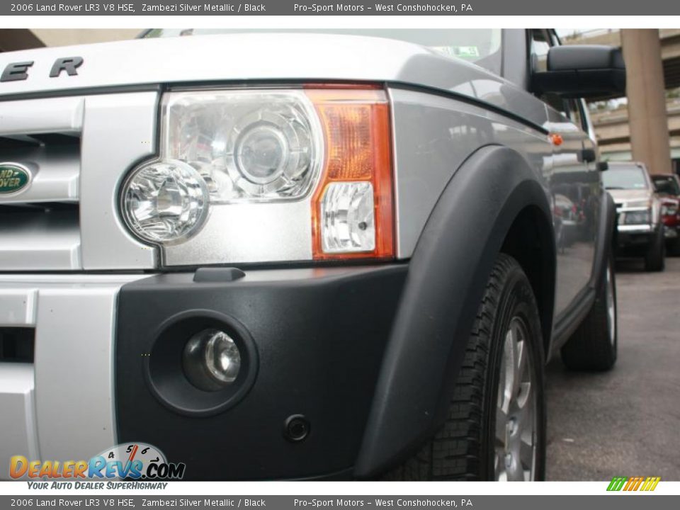 2006 Land Rover LR3 V8 HSE Zambezi Silver Metallic / Black Photo #17