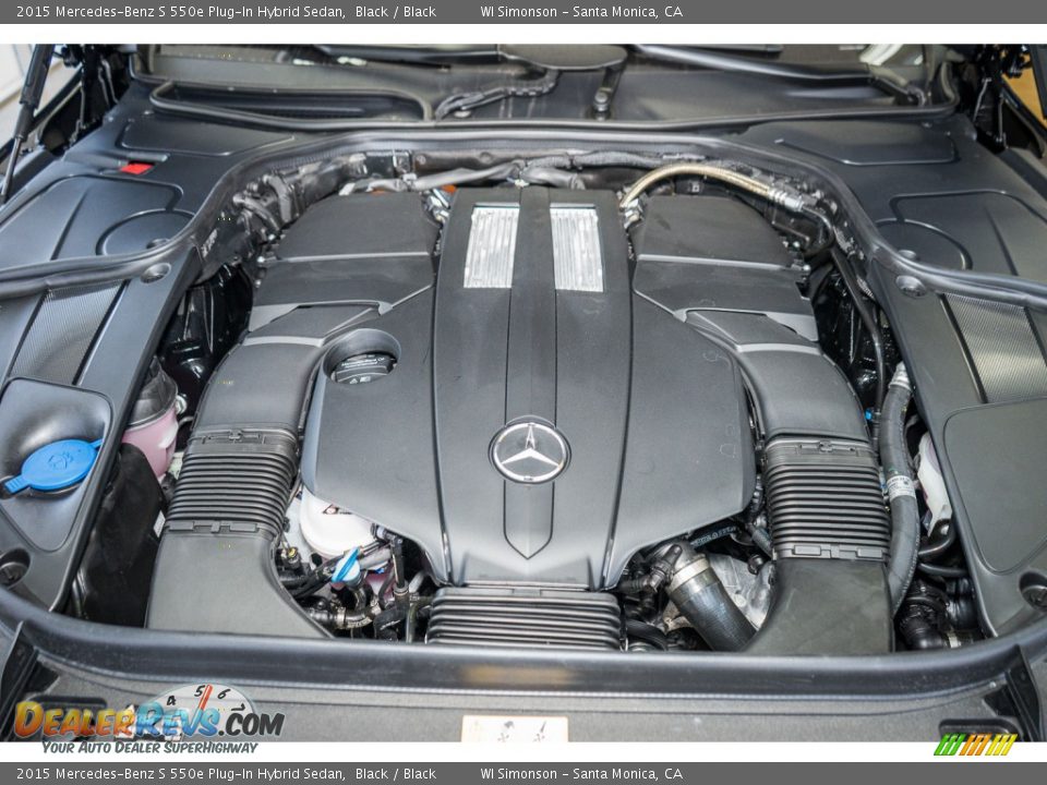 2015 Mercedes-Benz S 550e Plug-In Hybrid Sedan 3.0 Liter biturbo DI DOHC 24-Valve VVT V6 Gasoline/Hybrid Electric Engine Photo #9